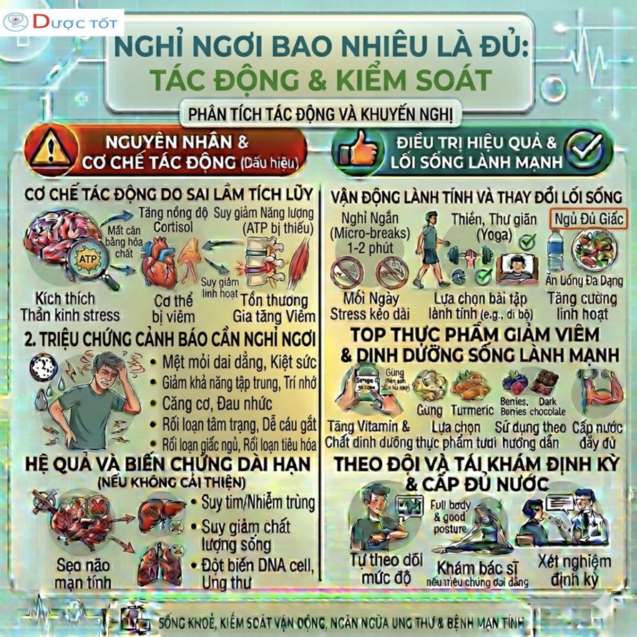 NGHỈ NGƠI BAO NHIÊU LÀ ĐỦ? KHÔNG CHỈ LÀ NGỦ