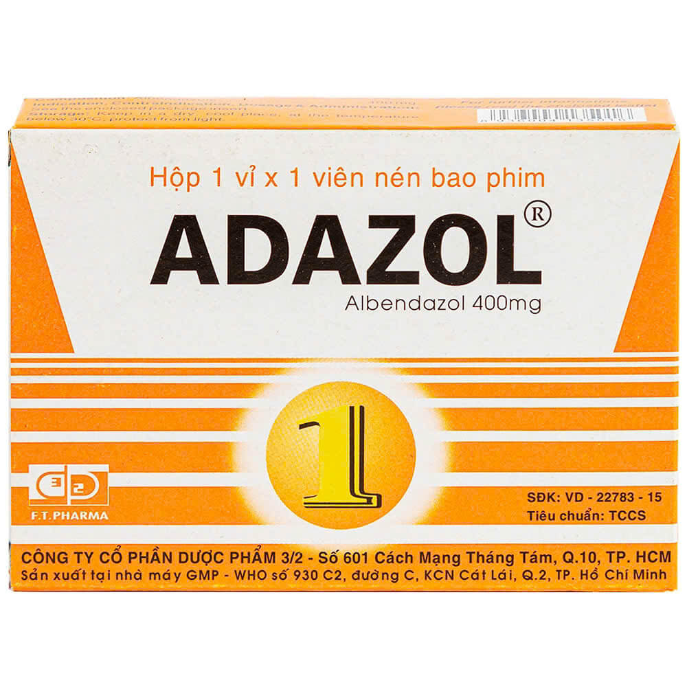 Diệt giun Adazol