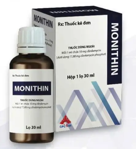 Thuốc Monithin 30ml điều trị mụn