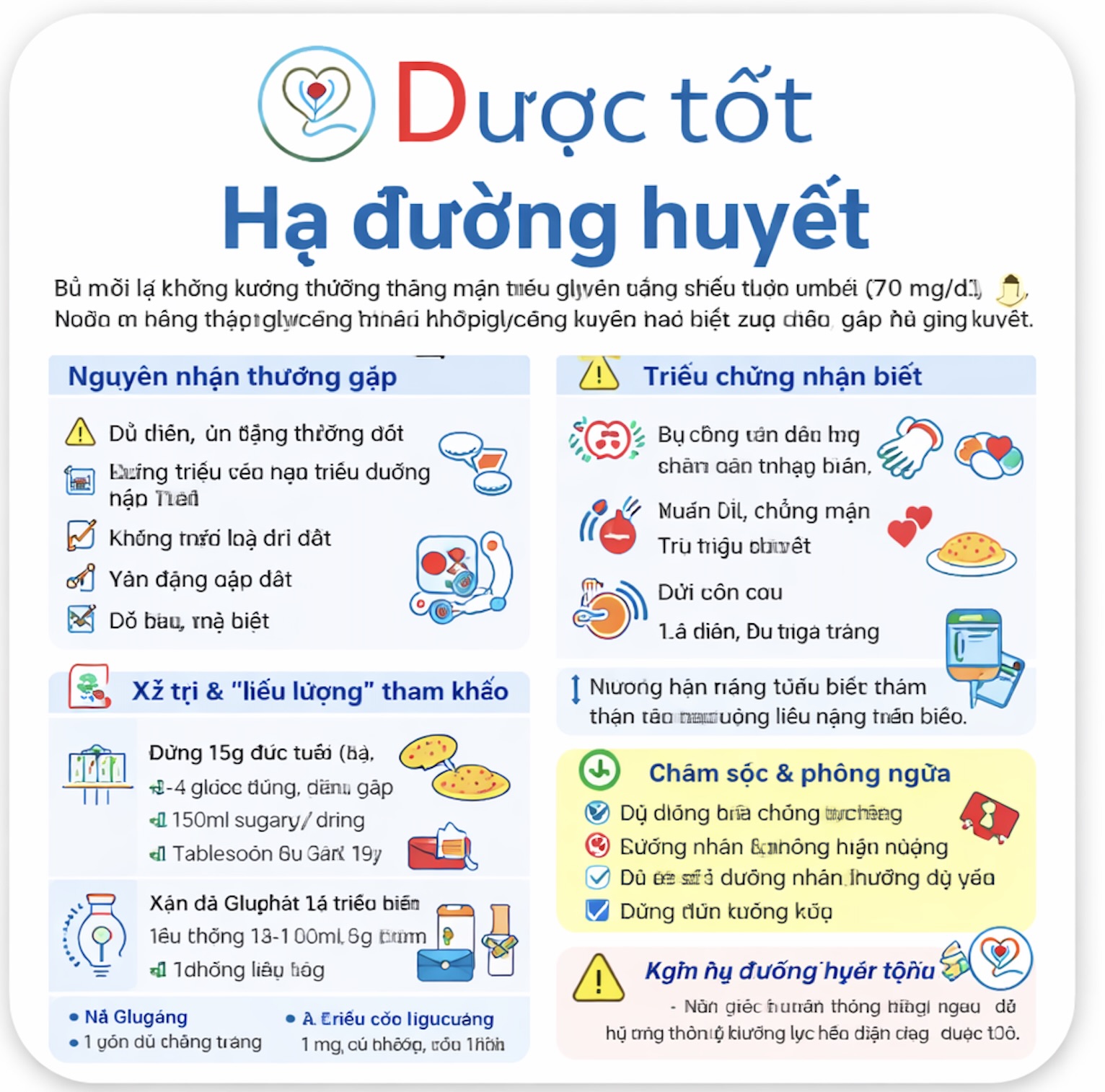 Điều trị hạ đường huyết