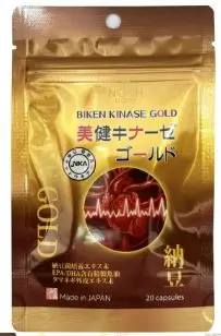 Biken Kinase Gold  Viên uống hỗ trợ phòng ngừa và hỗ trợ điều trị đột quỵ Nhật Bản dạng gói