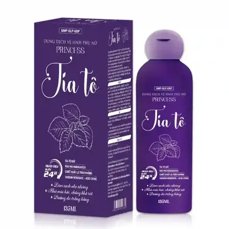 Dung Dịch Vệ Sinh Phụ Nữ Princes Tía Tô Bidophar (c/135ml)