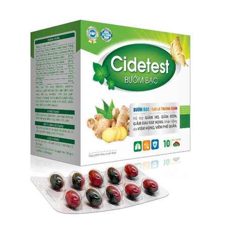 Giảm Ho Cidetest bướm bạc Tradiphar (h/100v)