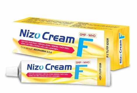 Kem Bôi Da Giảm vảy nến Nizo Cream F Bidopha (T/10gr)