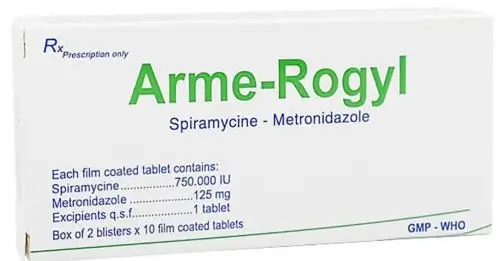 Thuốc Arme-Rogyl - điều trị các nhiễm trùng răng miệng