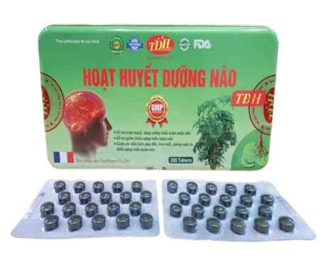 HOẠT HUYẾT DƯỠNG NÃO HỘP SẮT