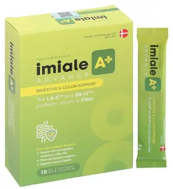 Men vi sinh Imiale A+ bổ sung lợi khuẩn, giảm rối loại tiêu hóa hộp 10 gói x 6g