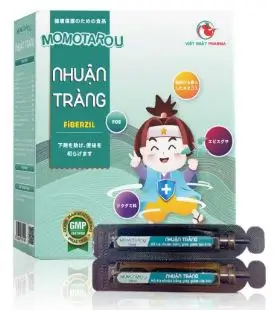 Siro Momotarou Nhuận tràng Fiberzil, hỗ trợ nhuận tràng, giảm táo bón