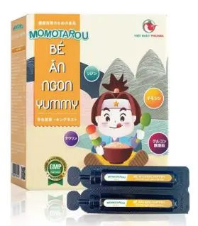 Siro Momotarou Bé ăn ngon Yummy - giúp bé ăn ngon, tăng sức đề kháng