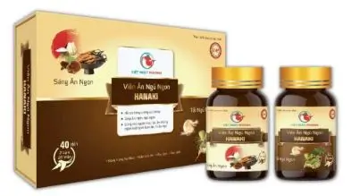 Viên Ăn Ngủ Ngon sáng tối Hanaki, giúp ăn ngon, ngủ ngon