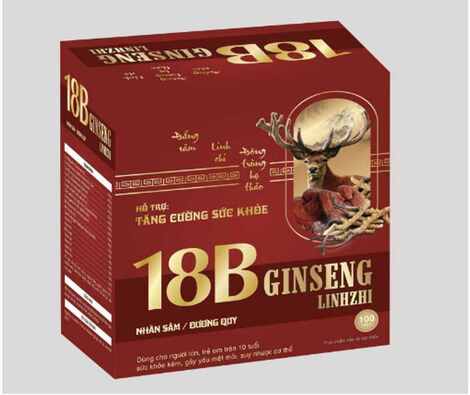 Viên vitamin 18B Ginseng Linhzhi nhân sâm đương quy Vinaphar