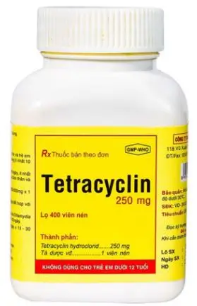 Thuốc Tetracyclin 250mg Armephaco điều trị các tình trạng nhiễm khuẩn