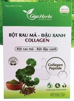 Bột Rau má - Đậu xanh Collagen