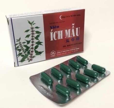Thuốc Ích Mẫu điều trị đau bụng kinh, kinh nguyệt không đều