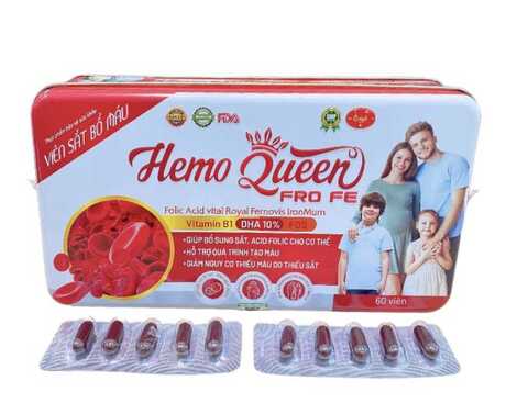 SẮT HEMO QUEEN HỘP SẮT