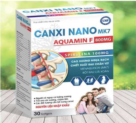 CANXI NANO MK7 AQUAMIN F 800MG