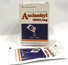 Bột Auclanityl 500/62.5mg Tipharco điều trị nhiễm khuẩn (12 gói x 3,8g)
