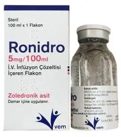 Thuốc Ronidro 5mg/ 100ml- Điều trị loãng xương