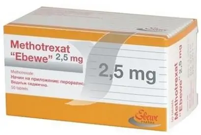 Thuốc Methotrexat Ebewe 2.5mg để điều trị bạch cầu