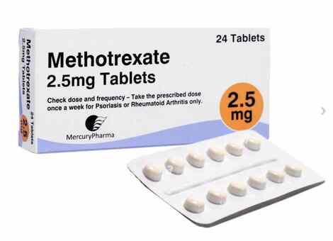 Methotrexate 2.5mg Mercury Pharma