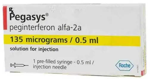 Thuốc Pegasys 135mcg/0.5ml ngăn chặn sự phát triển tế bào ung thư