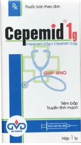 Thuốc Cepemid 1,5g điều trị tình trạng nhiễm khuẩn