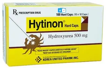 Thuốc Hytinon 500mg điều trị u hắc tố và ung thư bạch cầu