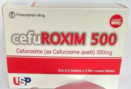 Thuốc CefuRoxim 500 USP điều trị nhiễm trùng hiệu quả