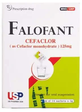 Thuốc Falofant 125 mg điều trị nhiễm khuẩn