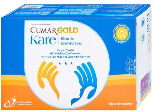 Thực phẩm bảo vệ sức khỏe CumarGold Kare hỗ trợ điều trị ung thư