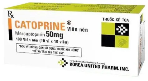 Thuốc Catoprine 50mg điều trị các bệnh về bạch cầu