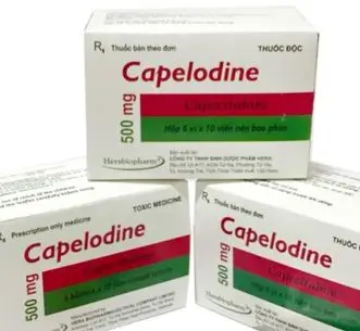Thuốc Capelodine 500mg Herabiopharm điều trị bệnh ung thư