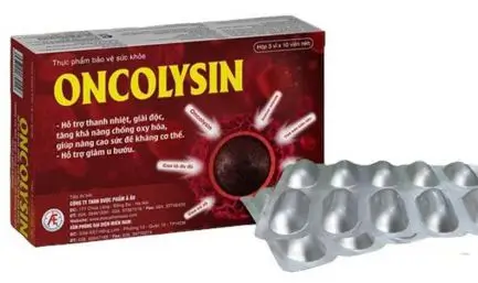 Viên uống Oncolysin hỗ trợ giảm ngừa các bệnh u bướu và nâng cao sức đề kháng cho cơ thể