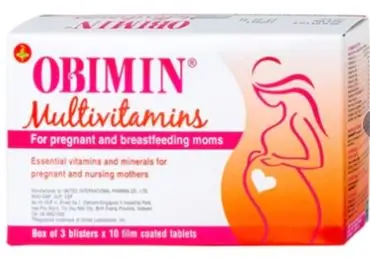 Viên nén Obimin Multivitamins United bổ sung vitamin và khoáng chất