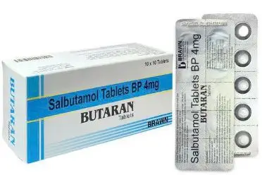 Thuốc Butaran Salbutamol 4mg điều trị hen suyễn