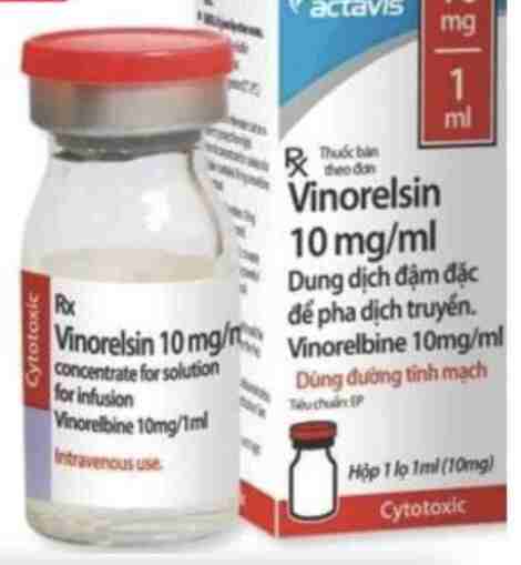 Vinorelsin 10mg/ml điều trị ung thư