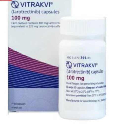 Vitrakvi 100mg điều trị ung thư