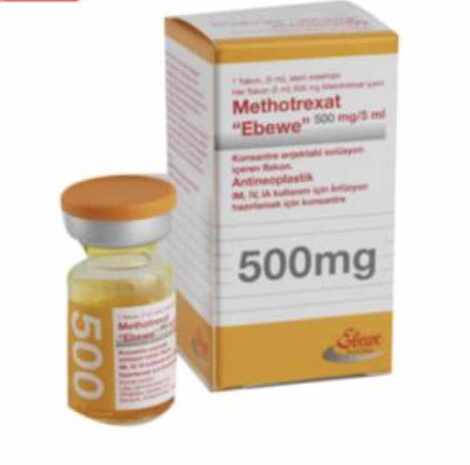 Methotrexat Ebewe 500mg/5ml điều trị ung thư