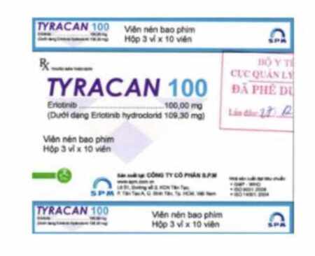 Tyracan 100 điều trị ung thư
