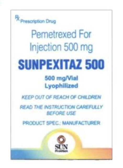 Sunpexitaz 500mg điều trị ung thư