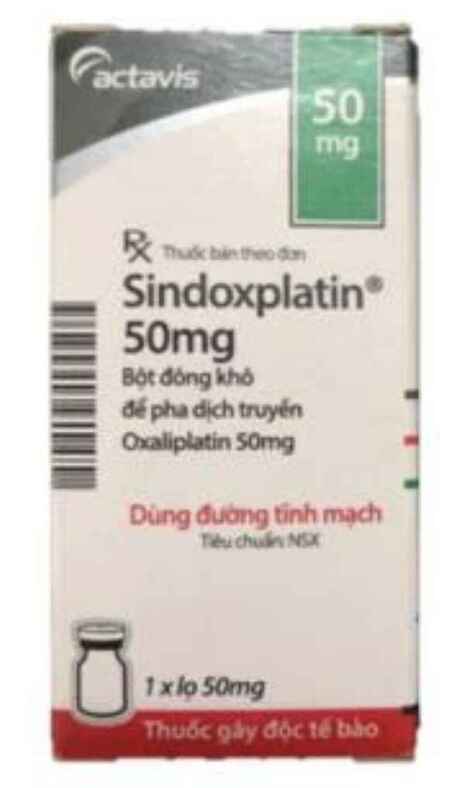 Sindoxplatin 50mg điều trị ung thư