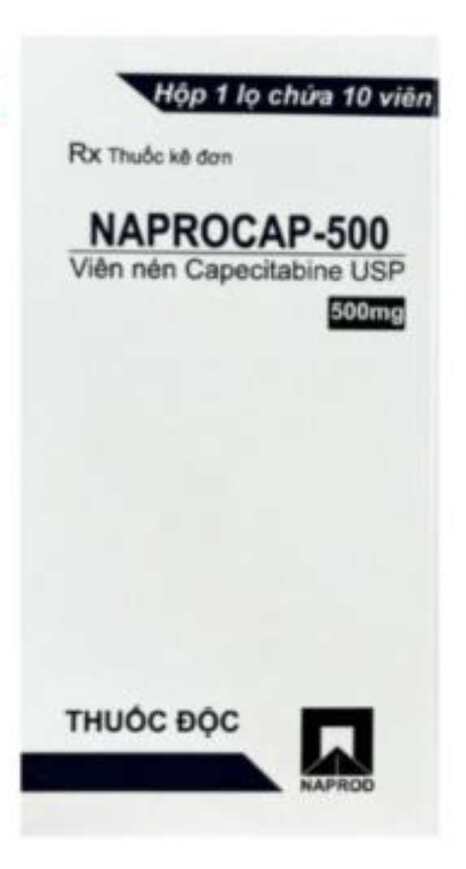 Naprocap-500 điều trị ung thư