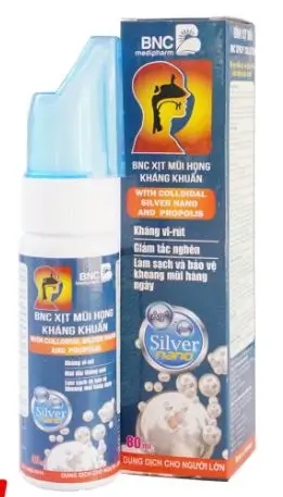 Nước rửa mũi BNC SPRAY SOLUTION® - Làm sạch và bảo vệ khoang mũi hàng ngày