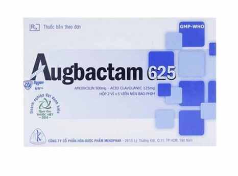 Augbactam 625mg Mekophar (H/10v)