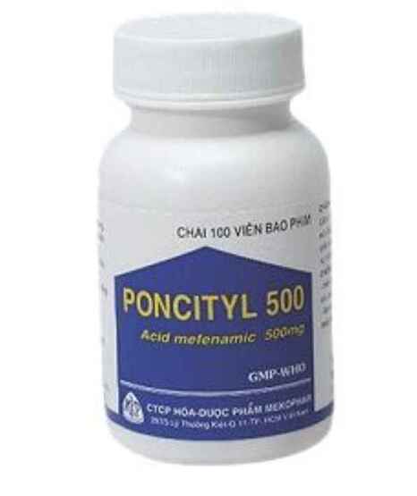 Poncityl 500 Mekophar (C/100v)