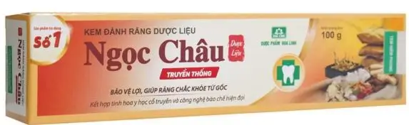 Kem Đánh Răng Ngọc Châu Hoa Linh (Tuýp/100gr)
