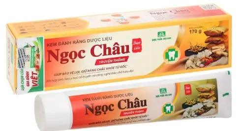 Kem Đánh Răng Ngọc Châu Hoa Linh (Tuýp/170Gr)