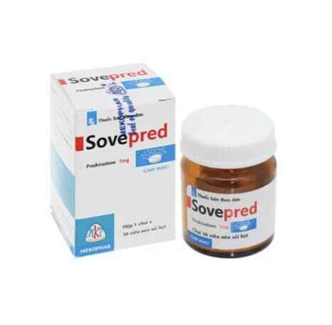 Sovepred 5mg Mekophar (30 viên)