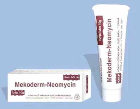 Mekoderm Neomycin Mekophar (Tuýp/10gr)