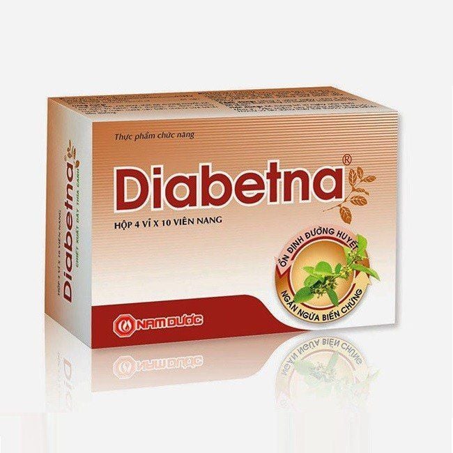 Diabetna nam dược (hộp/40 viên)